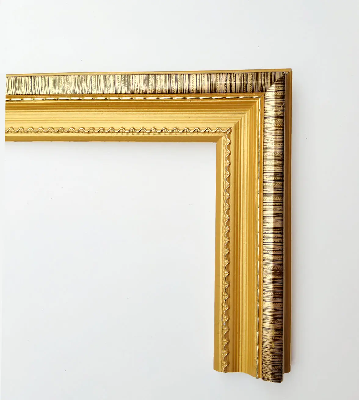 Emily Gold Wood Frame